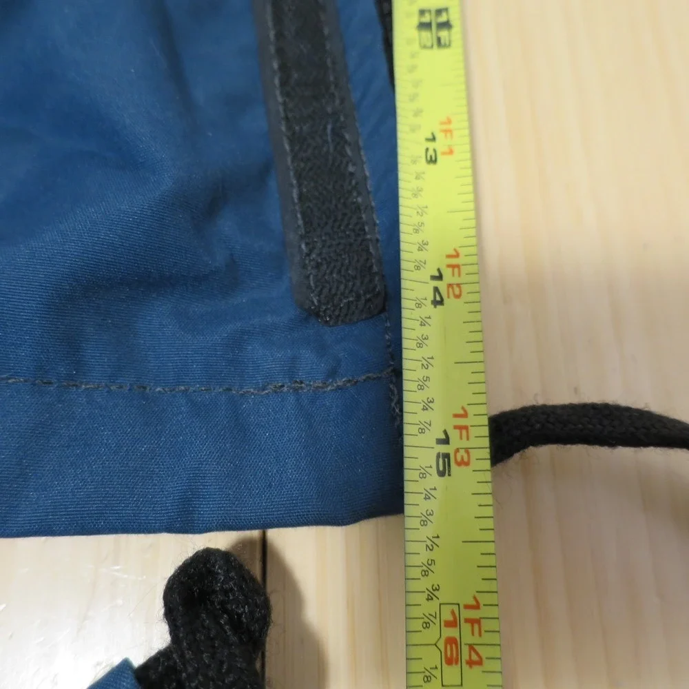Vintage Boot Gaiters Waterproof Ski Climb Hiking‎ SnowShoe Blue Unisex Zipper